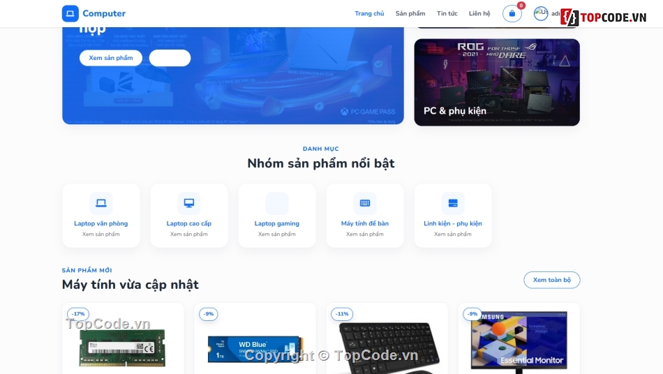 Web bán máy tính,Computer,máy,tính